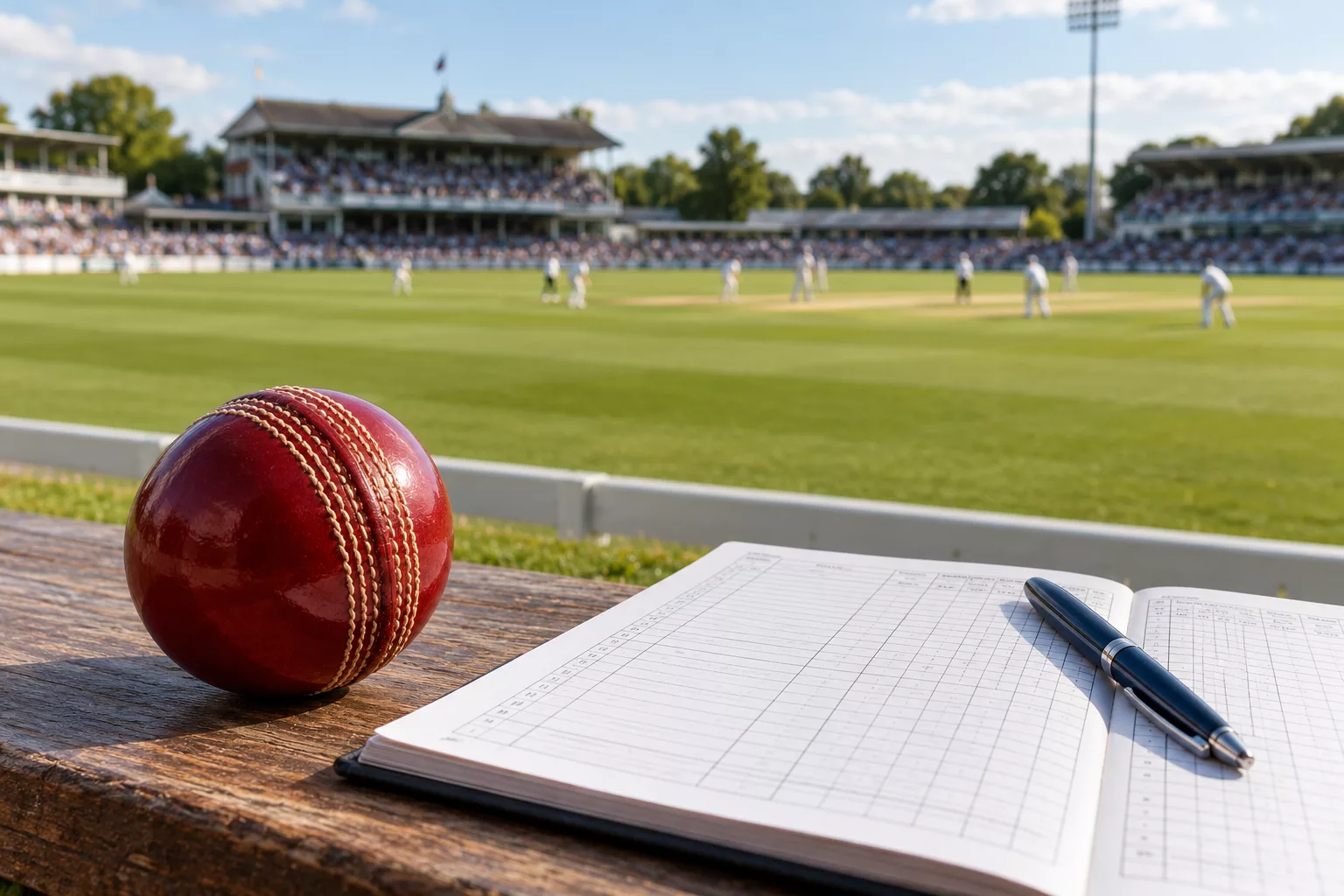 Teen Patti editorial illustration: Cricket Formats and Scorecards